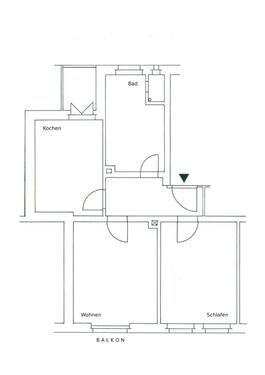 Foto - Single-Wohnung, BS-Innenstadt - 630,00&nbsp;EUR Kaltmiete, ca.&nbsp; 62,00&nbsp;m&sup2;