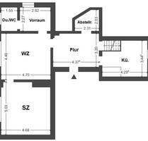 2-Raum-Wohnung in Stangerode (staatl. anerkannter Erholungsort) - Arnstein