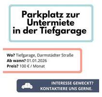 Tiefgaragenstellplatz in München-Moosach