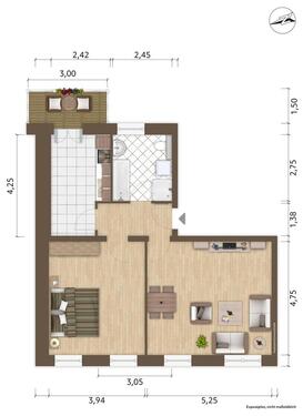 Foto - 2 Zimmer Etagenwohnung zur Miete in Hoyerswerda