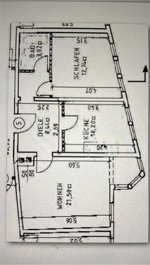Foto - Schnuckelige 2 Zi.-Mietswohnung im Zentrum der Stadt