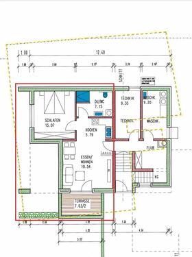 Foto - 2 Zimmer Einliegerwohnung (Neubau) ca. 50m2 in 78247 Hilzingen