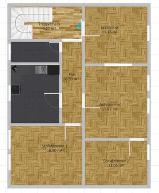 Foto - Erstbezug nach Sanierung - helle 4 ZKB Wohnung