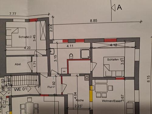 Foto - Wohnung 2,5 Zimmer - 970,00&nbsp;EUR Kaltmiete, ca.&nbsp; 84,00&nbsp;m&sup2;