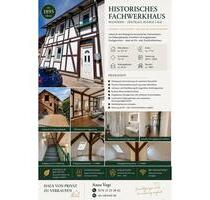 Neu saniertes Fachwerkhaus - 210.000,00&nbsp;EUR Kaufpreis, ca.&nbsp; 121,00&nbsp;m&sup2; in Wanfried (PLZ: 37281)