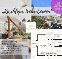 Hochwertige & großzügige 2 Raum Dachgeschoss 72qm mit offener Küche & Balkon - Rudolstadt