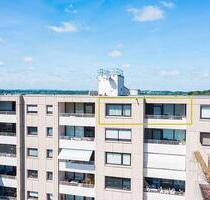 Penthousewohnung mit Fernblick über Herford Balkon Aufzug TG