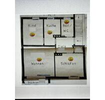 3-Zimmer-Wohnung m Balkon, Stellplatz, Hochparterre in Ansbach