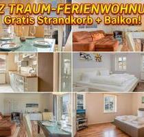 ☀️Ostseeurlaub Binz – große Fewo für 6 Pers. + Strandkorb☀️