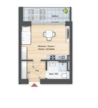 Foto - Etagenwohnung zur Miete in Fürth