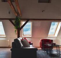 Möblierte Dachgeschosswohnung mit Sauna zu vermieten - Wolfsburg Ehmen