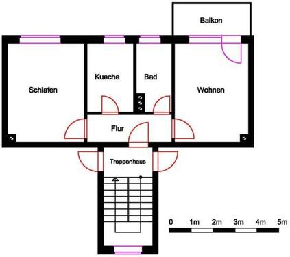 Foto - Etagenwohnung in Harztor zur Miete