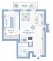 Foto - 1 Zimmer Etagenwohnung zur Miete in Chemnitz