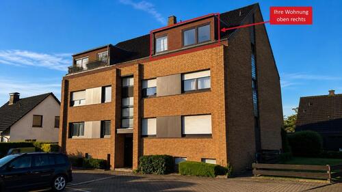 Foto - Lichtdurchflutete 3 Zimmer-Wohnung in Bünde: Große Dachterrasse!