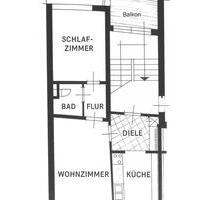 Zentral gelegene 2-Zi-DG-Wohnung im Herzen von Bad Grund (Harz)
