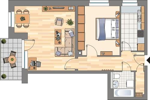 Foto - 2 Zimmer Etagenwohnung in Flensburg