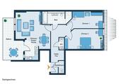Foto - 3 Zimmer Dachgeschoßwohnung zur Miete in Chemnitz