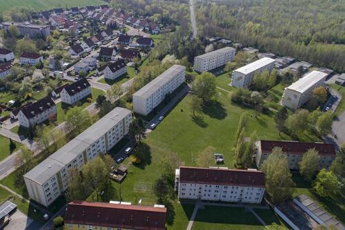 Foto - Blick über Borna - 3-Raumwohnung mit Balkon!