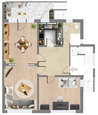 Foto - 10 Zimmer Doppelhaushälfte zur Miete in Düsseldorf