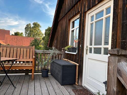 Foto - Charmante 3-Zimmer-Wohnung mit Balkon u. Garten in ruhiger Lage
