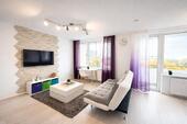 Foto - Modernes City-Apartment im Zentrum mit Skyline-Parkblick, Balkon