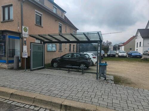 Foto - Werbefläche an Bushaltestelle Werbung