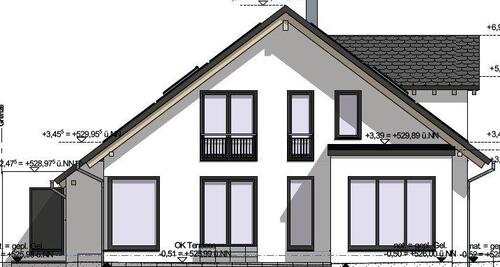 Foto - Neubau Architekten Haus in Bestlage auf großem Filet-Grundstück