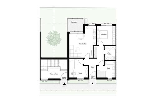 Foto - 3-Zimmer-Wohnung m.Terrasse-Erstbezug-Hörstel-Bevergern MIT WBS!