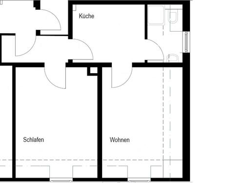 Foto - 2 Zimmer Etagenwohnung zur Miete in Augsburg