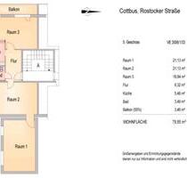 Wohnung Cottbus Ströbitz zum 01.01