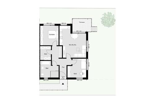 Foto - 3-Zimmer-Wohnung m.Terrasse-Erstbezug, Hörstel-Bevergern MIT WBS!