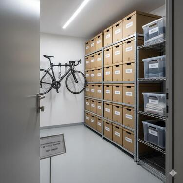 Foto - Hochwertiger, abschließbarer Kellerraum – 3,6 m² – ab sofort