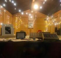 Stand am Weihnachtsmarkt 