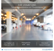 Tiefgaragenstellplätze zu vermieten - Geisenhausen