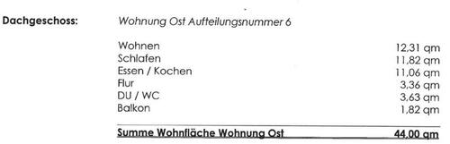 Foto - 2 Zimmer Etagenwohnung in Egenhausen