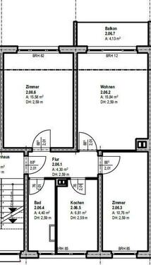 Foto - Etagenwohnung in Schleife zur Miete