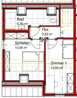 Foto - 3 Zimmer Etagenwohnung in Ettenheim
