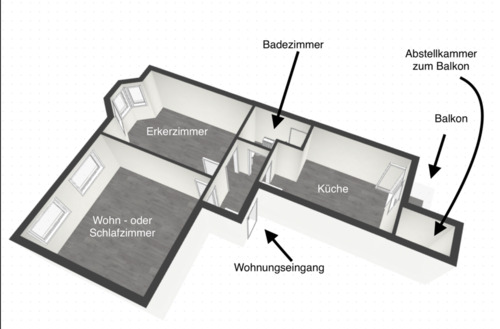 Foto - Etagenwohnung zur Miete in Hagen
