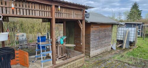 Foto - Garten (ca. 595m²) in Dorheim - 40.000,00&nbsp;EUR Kaufpreis, ca.&nbsp; 600,00&nbsp;m&sup2;