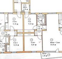 3-Zimmer-Wohnung mit Luxus-Einbauküche, Balkon & Stellplatz - Trier West-Pallien