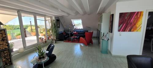 Foto - Penthouse-Whg mit Sauna & Kamin - ruhige Süd-Lage