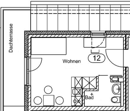 Foto - 1 Zimmer Einfamilienhaus zur Miete in Oldenburg