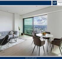 ONEFORTYWEST: Zwei-Zimmer-Wohnung im 28. Stock mit gigantischem Blick - Frankfurt am Main Bockenheim