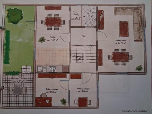 Foto - Einfamilienhaus - 1.100,00&nbsp;EUR Kaltmiete, ca.&nbsp; 110,00&nbsp;m&sup2;