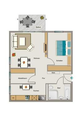 Foto - 2.5 Zimmer Etagenwohnung zur Miete in Essen
