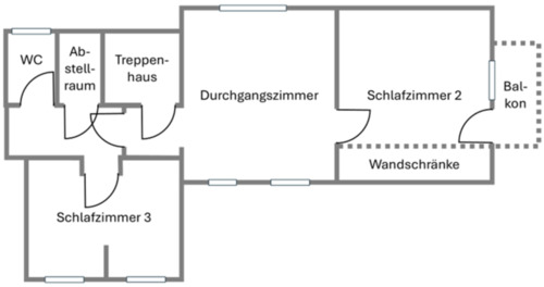 Foto - Maisonettenwohnung in Freiburg im Breisgau zur Miete