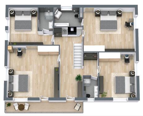Foto - Niederharthausen WG Wohnung mit 4 Zimmern