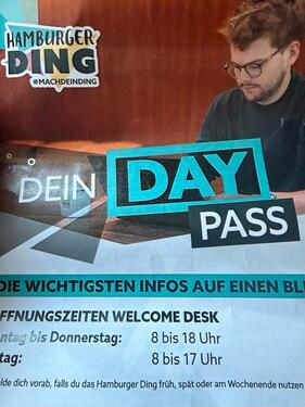 Foto - 11x Daypässe für Co Working Space (Hamburger Ding)