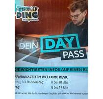 11x Daypässe für Co Working Space (Hamburger Ding)