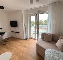 Helle, vollständig möblierte 2-Zimmer-Wohnung (ca. 35 m²) - Weinheim